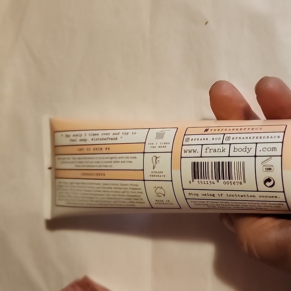 Morphe Frank Body caffeine‎ scalp scrub NEW - Picture 2 of 6